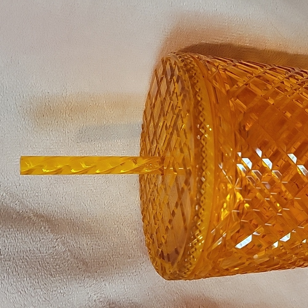 Starbucks jeweled ombre orange tumbler BNWT - Picture 3 of 3